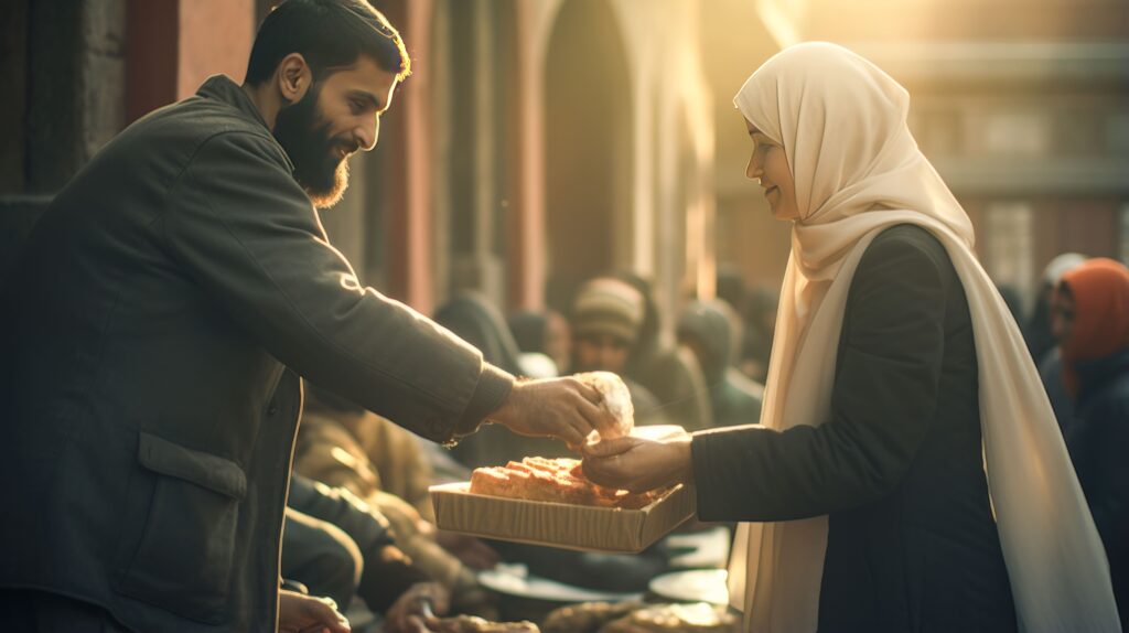 Giving Sadaqah in Islam