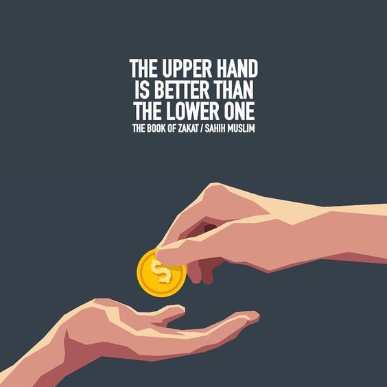 Types of Sadaqah in Islam and some good lines about giving sadaqah