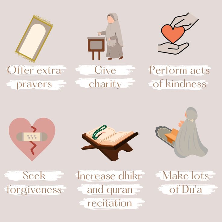 Good deeds for the muslims to do